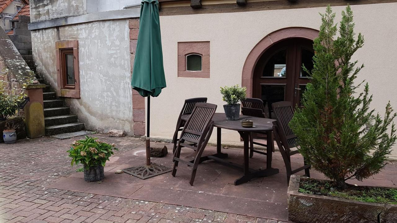 Gite A La Petite Fontaine-Plain Pied-Maison Alsacienne Renovee Avec Passion-4 Pers-4Nuitees Minimum Langensoultzbach エクステリア 写真