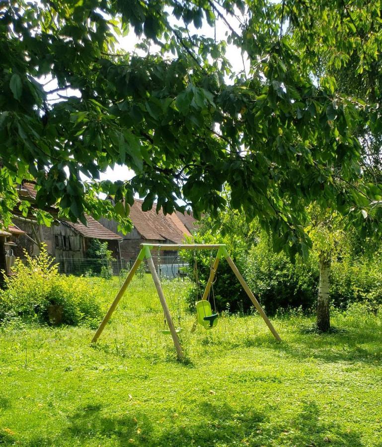 Gite A La Petite Fontaine-Plain Pied-Maison Alsacienne Renovee Avec Passion-4 Pers-4Nuitees Minimum Langensoultzbach エクステリア 写真